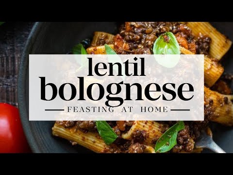 Lentil Bolognese