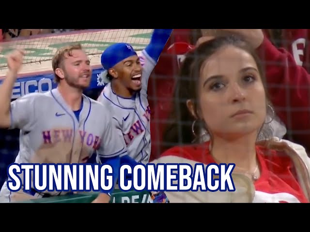 Mets were down six in the ninth and scored seven, a breakdown