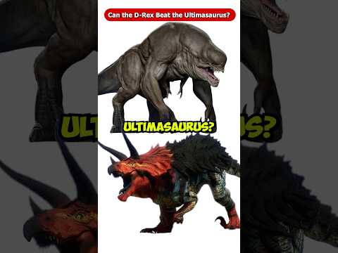 Thumbnail for Can the D-Rex Beat the Ultimasaurus? Jurassic World Rebirth #Shorts #Viral