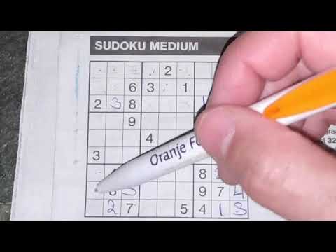 Mistake after mistake with this regular Sudoku. (#614) Medium Sudoku puzzle. 04-20-2020