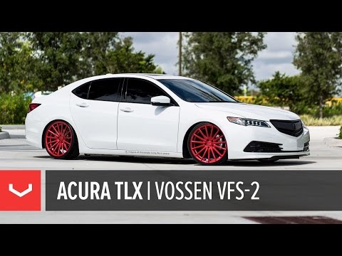Acura TLX | "Red Bottoms" | Vossen 20 '' VFS-2