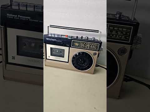 national Panasonic 543 & 3band radio cassette recorder 9023321435