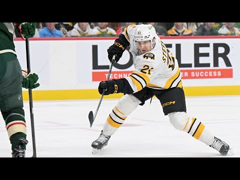 Game Highlights: Boston Bruins at Minnesota Wild