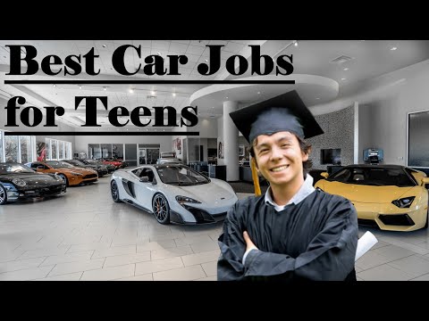 8 Best Car Jobs for Highschoolers & Teens in 2020