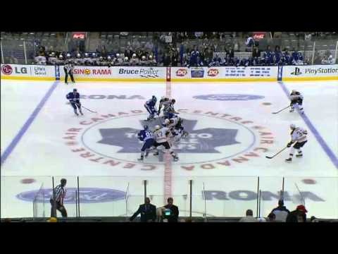 November 5th, 2011 Toronto Maple Leafs vs Boston Bruins