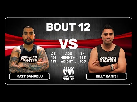 Corporate Fighter 30 - Matt Samuelu vs Billy Kamisi