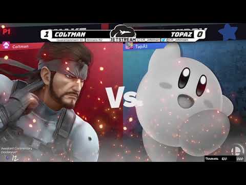 Quarantainment 30 Winners R2 - Coltman (Snake) Vs. Topaz (Byleth, Kirby) Smash Ultimate - SSBU