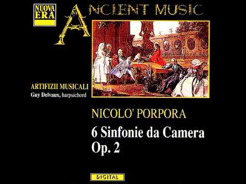 Porpora, Nicola (1686-1768) - 6 Sinfonie da Camera Op. 2 [Guy Delvaux]