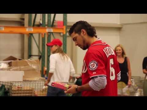 Washington Nationals help strike out hunger