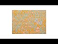Paillasson coco printemps Bleu - Rose foncé - Jaune - Fibres naturelles - Matière plastique - 60 x 2 x 40 cm