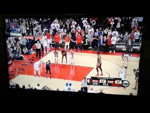 Kyle lowry half court buzzer beater shot