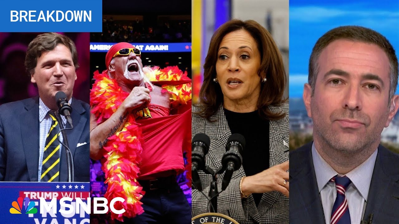 Trump flees his own 'racist' rally: Harris on offense after MAGA MSG debacle