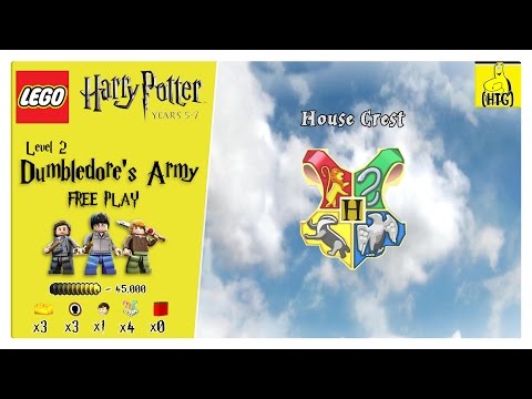 Lego Harry Potter Years 5-7: Lvl 2 / Dumbledore's Army FREE PLAY (All Collectibles) - HTG