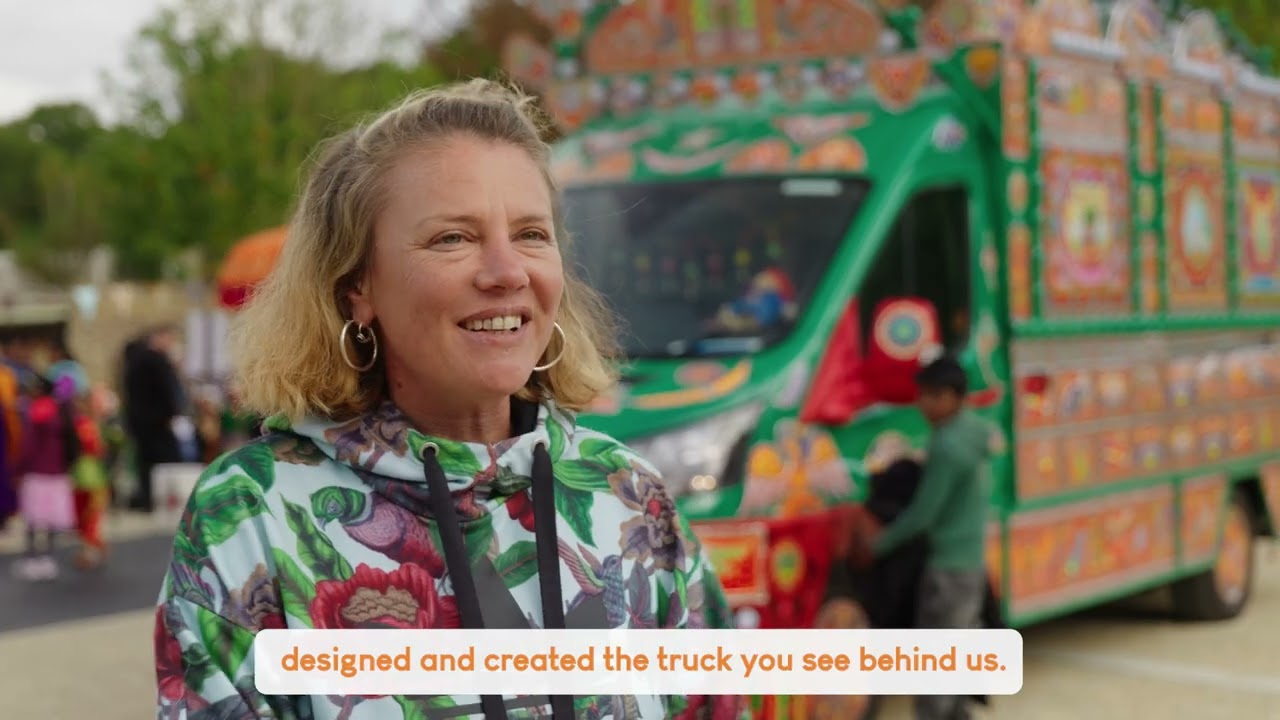 'Home Away From Home' Touring Truck Art - Colours of Redbridge