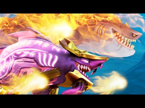 ABYSSAL SHARK VS MAGMAJIRA! HUNGRY SHARK WORLD VS HUNGRY SHARK EVOLUTION