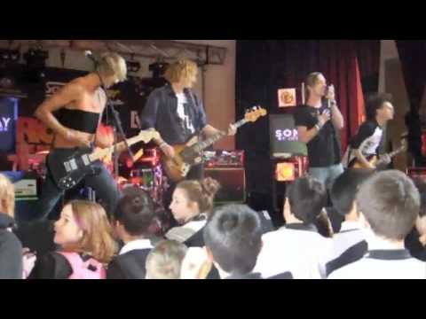 Rock The Schools visit Balmain Secondary School