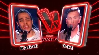Dave Barnes Vs Kagan: Battle Performance - The Voice UK 2016