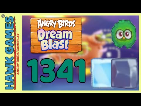 Angry Birds Dream Blast Level 1341 - Walkthrough, No Boosters
