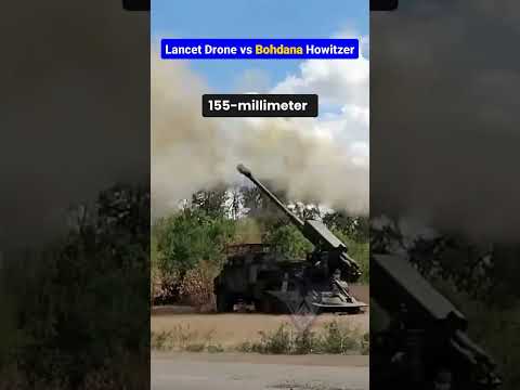 Lancet Drone Destroys Ukrainian Bohdana!