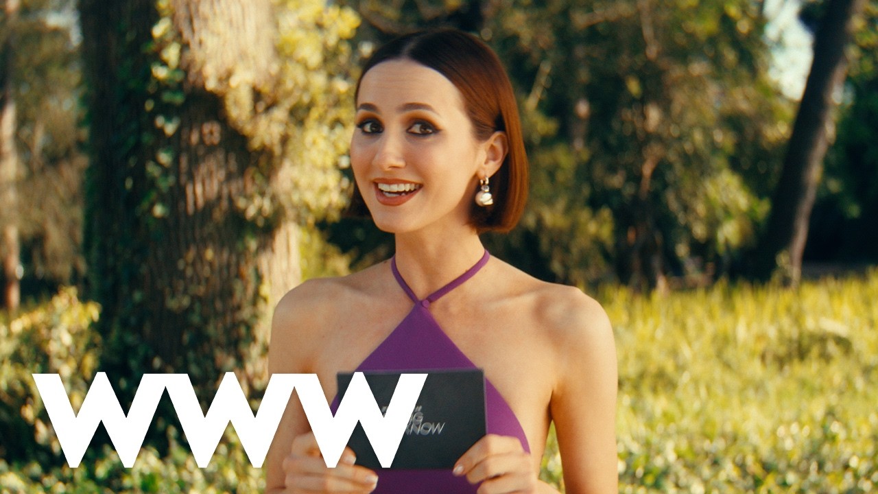 Maude Apatow Says She Still Doesn&rsquo;t Know How Euphoria Ends | Who What Wear - YouTube