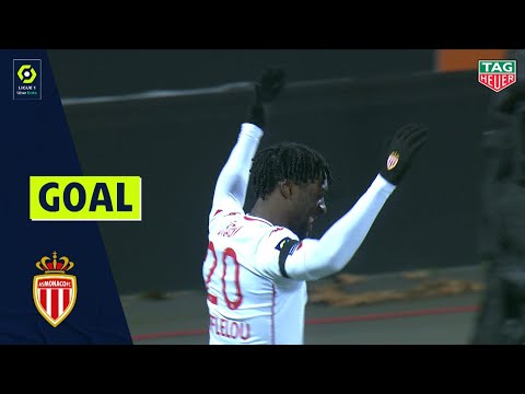 Goal Axel DISASI (9' - AS MONACO) FC LORIENT - AS MONACO (2-5) 20/21