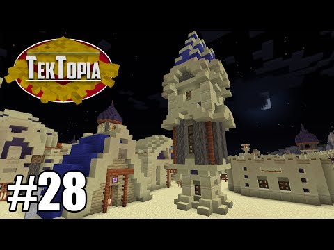 ItsMarloe - TekTopia #28 - Wizard Tower (Minecraft Villager Mod)