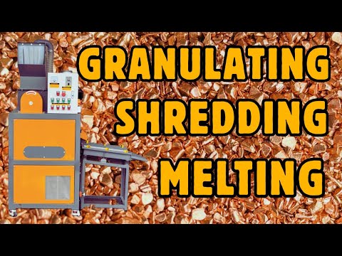 80 LBS of Copper Cable Shredding & Granulated - Bulk Copper - ASMR Metal Melting - BigStackD