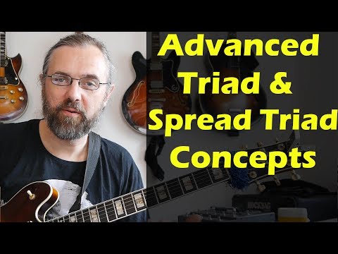 Advanced Jazz Guitar: Triads and Spread Triads on Out Of Nowhere - Modern Jazz Guitar Licks