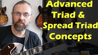 Advanced Jazz Guitar: Triads and Spread Triads on Out Of Nowhere - Modern Jazz Guitar Licks