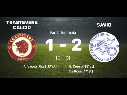 Roma -  Allievi Reg. U16 - Elite - Quarti di finale Play Off - Trastevere Calcio  vs  Savio -  2T