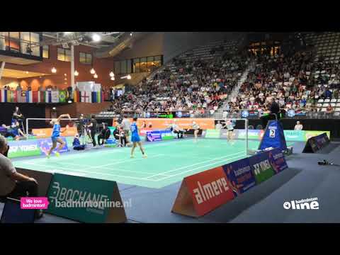 2018 - Matchpoint Stefani and Gabi Stoeva in Yonex Dutch Open 2018 semifinal women's doubles