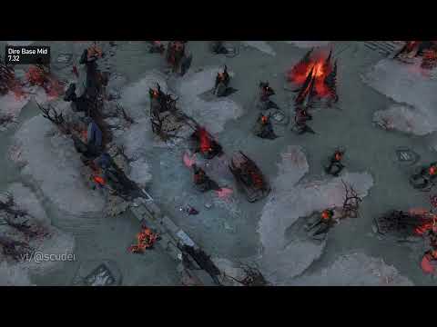 Dota 2 - Map Comparison 7.32 (Old) vs  7.33 (New)