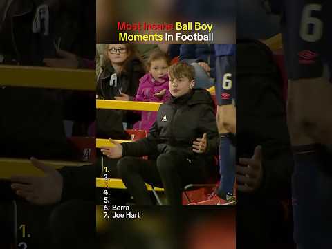 Insane Ball Boy Moments In Football #football #shorts