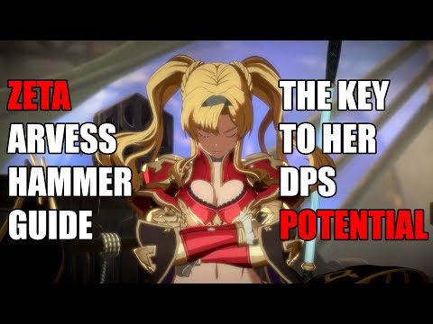 Granblue Fantasy: Relink (GBFR) - Zeta Dive Combo Loops and Arvess Hammer Guide - The Key to her DPS