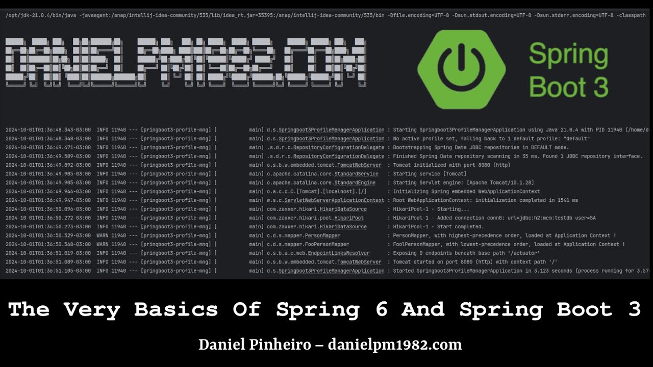 02 - Spring 6 and Spring Boot 3: Design and Architecture of JEE Applications (Portuguese)