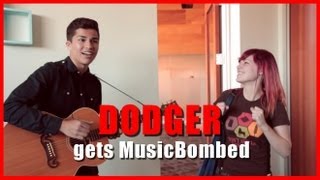 Dodger gets MUSIC BOMBED