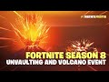 Season 8 Unvaulting and Volcano Event Cinematic (Fortnite Battle Royale)