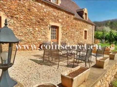 Ferienhaus privates überdachtes Schwimmbad in Dordogne, Perigord.  Für 10 Personen