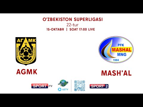 Superliga. 22-TUR. AGMK - MASH'AL | 15.10.2021 | SportTelekanaliRasmiy