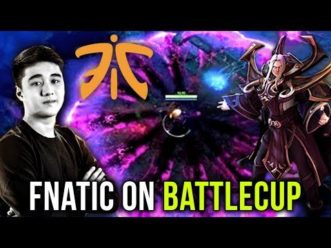 Fnatic on Battlecup with 10k MMR Abed Invoker Dark Artistry Set - Dota 2