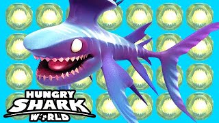 Hungry Shark World Console - Great White Finds All 20 Fossils To Unlock Spike (PS4/PS5/Xbox)