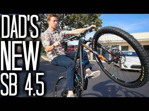 Dad's New Custom Yeti SB 4.5 Built By Worldwide Cyclery | Dad's New Bike Day | 2019 Yeti SB 4.5