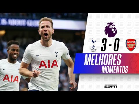 HARRY KANE BRILHA, MANTÉM A ESCRITA DE CARRASCO, E TOTTENHAM VENCE O ARSENAL NA PREMIER LEAGUE