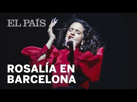 ROSALÍA triunfa en BARCELONA y llena EL PALAU SANT JORDI