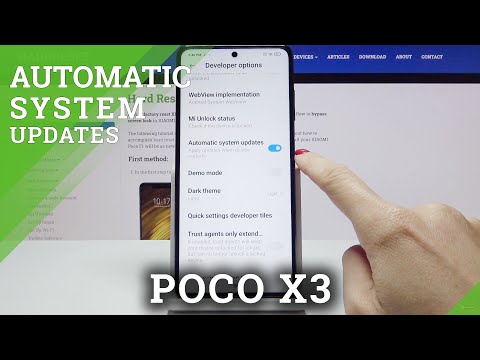How to Enable Automatic System Update on POCO X3 – Auto System Update