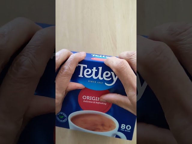 Vídeo relacionado con Tetley Bolsitas de Té Originales x120 (50% Extra Gratis)