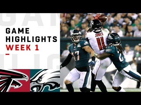 Falcons vs. Eagles Week 1 Highlights | NFL 2018