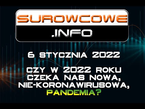 Surowcowe.info 6 stycznia 2022 – czy w 2022 roku czeka nas nowa, nie-koronawirusowa, pandemia?