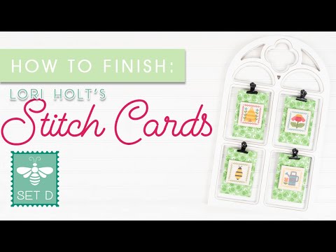 How to Finish Lori Holt’s Stitch Card D | Fat Quarter Shop FlossTube