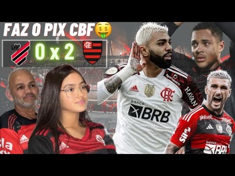 REACT l COPA DO BRASIL | ATHLETICO PARANAENSE 0 x 2 FLAMENGO | QUE JOGÃO